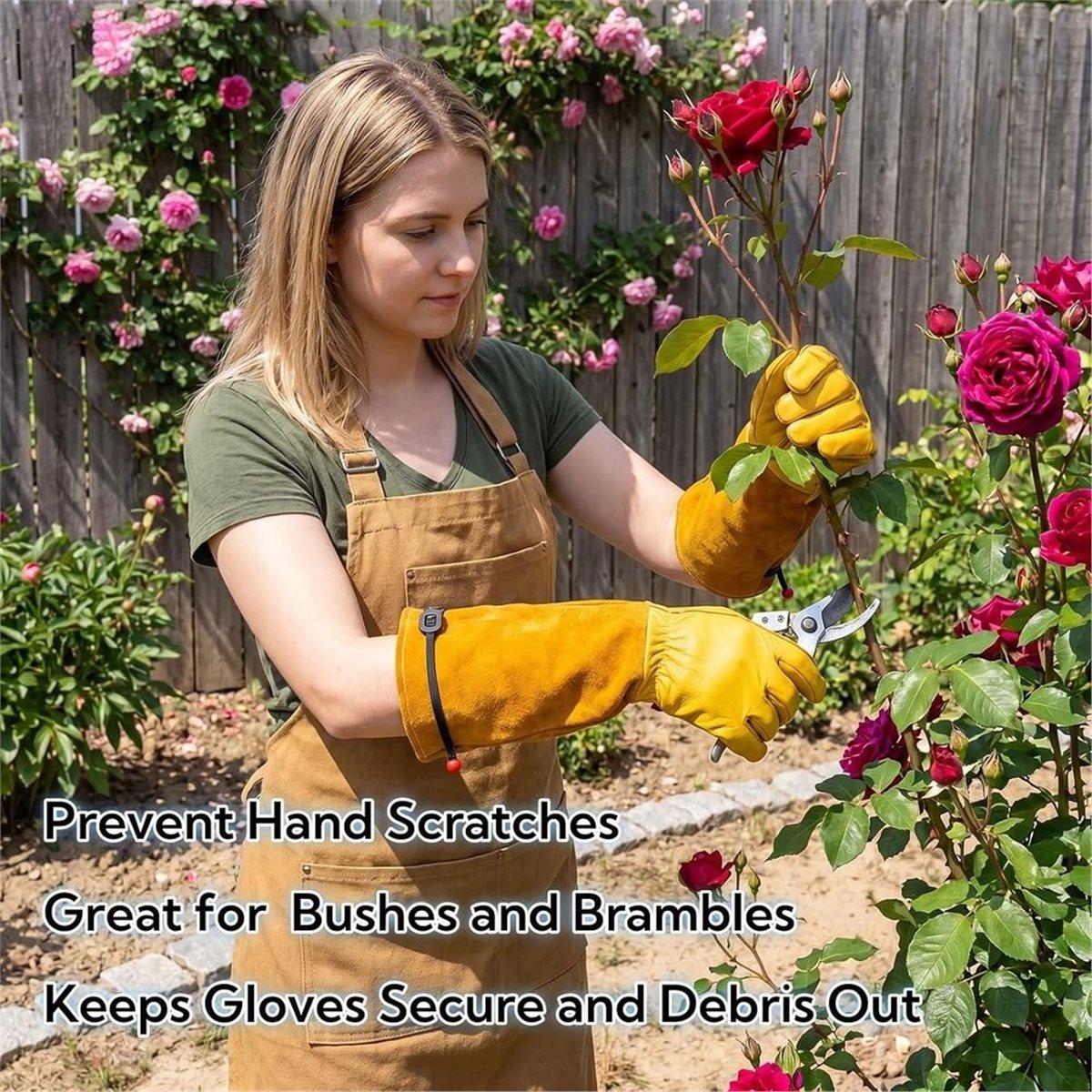 Garden Gloves Thorn Proof - قفازات حديقة مقاومة للشوك للنساء والرجال،