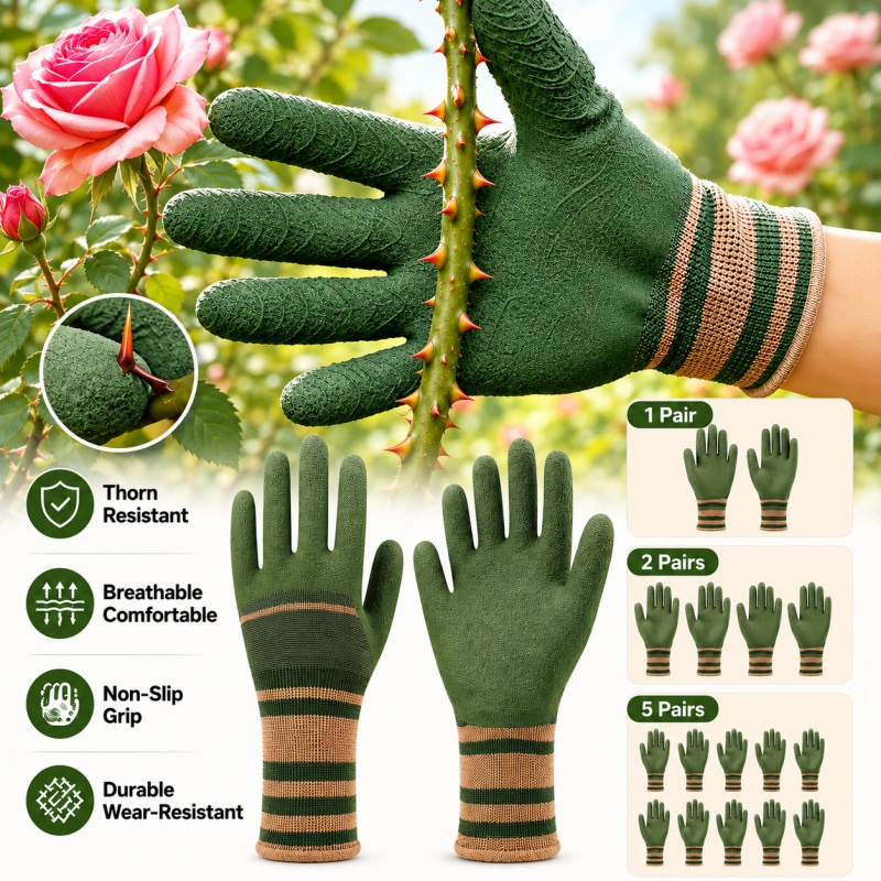 Garden Gloves Thorn Proof - قفازات حدائق متعددة الاستخدامات مقاومة للأشواك