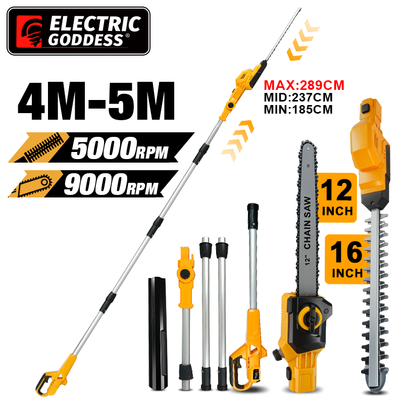 Gardening Tools Battery Powered - مقص كهربائي 2 في 1 لتقليم