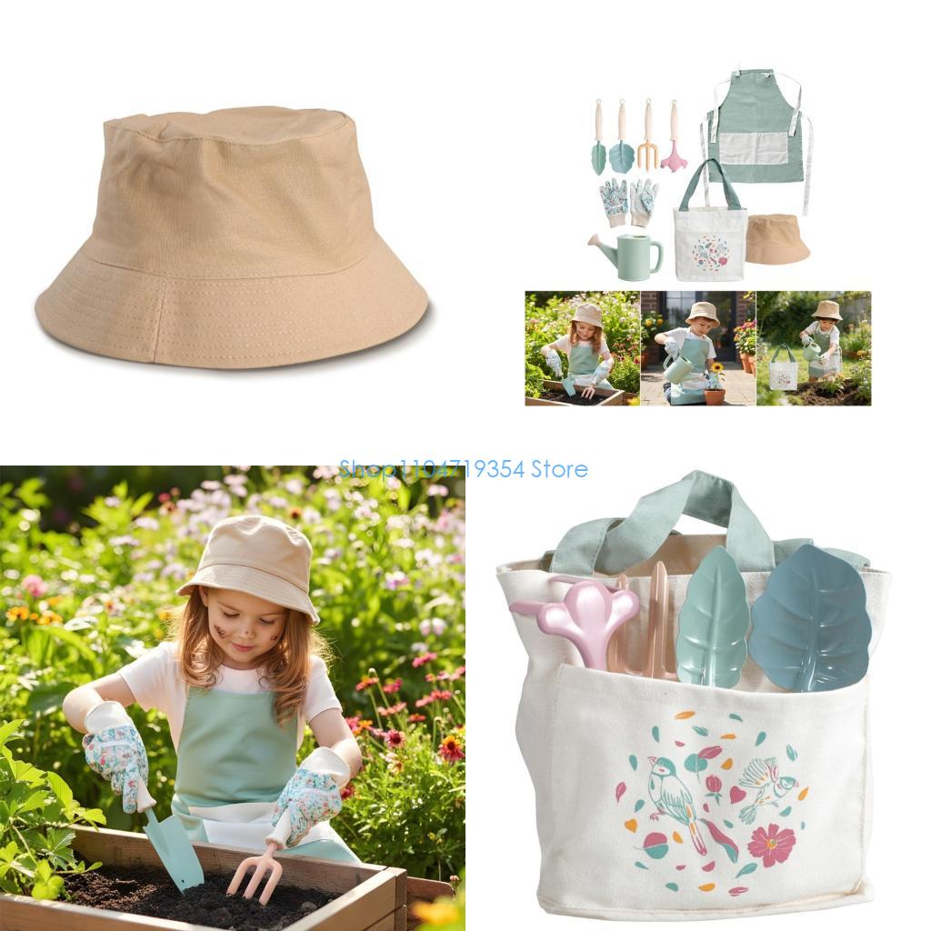 Quality Gardening Tools For Kids - مجموعة لوازم البستنة البلاستيكية الآمنة للأطفال