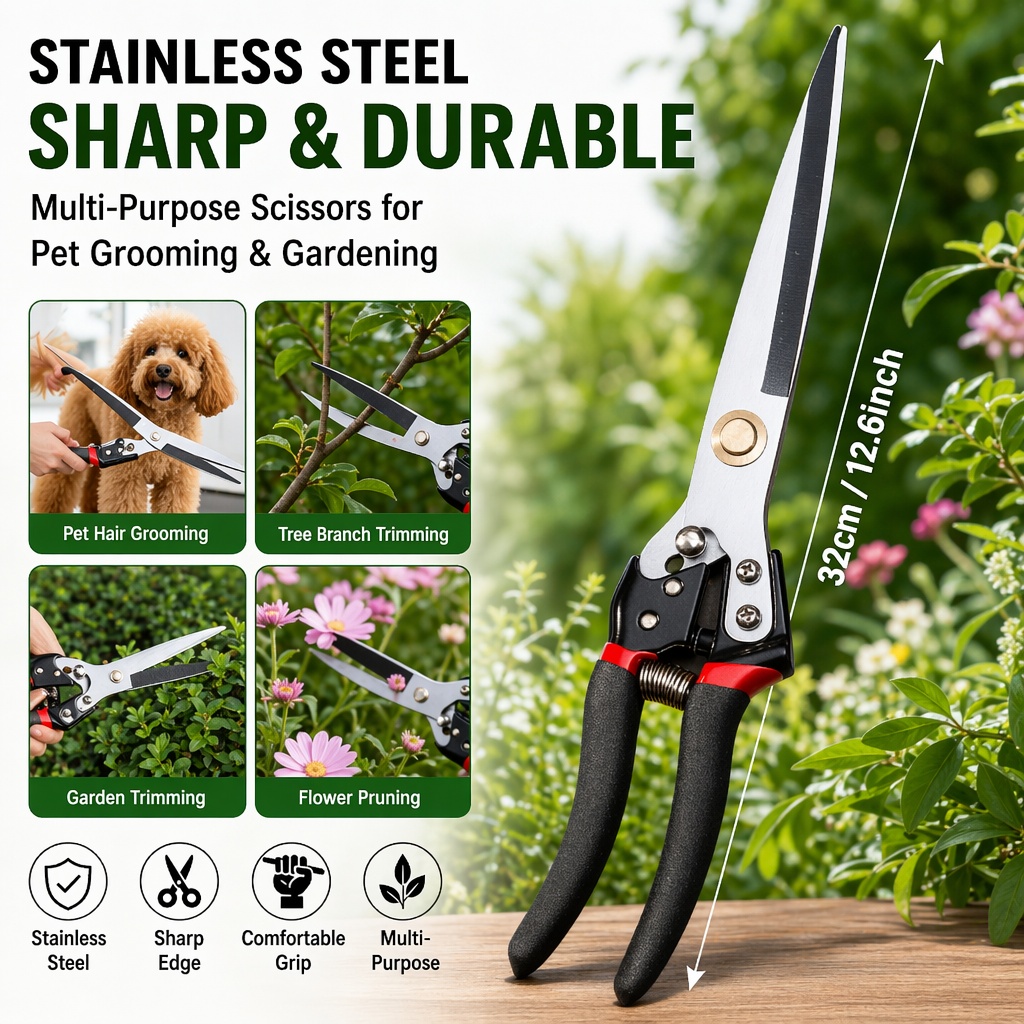 Gardening Tools To Cut Branches - مقص ثقيل مقص غنم مقص تقليم