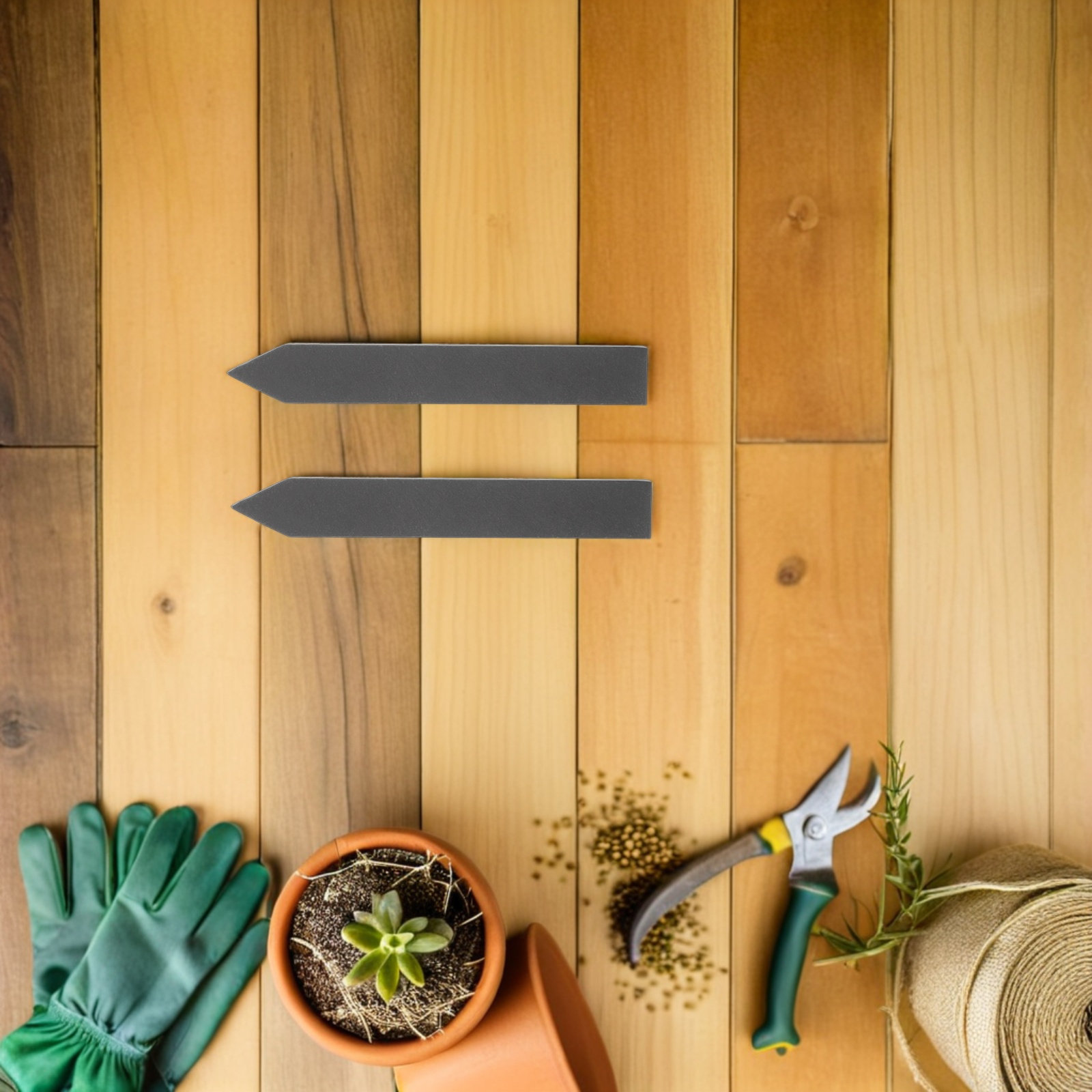 Plant Label Tags - 12 قطعة من علامات النباتات الحديقةية