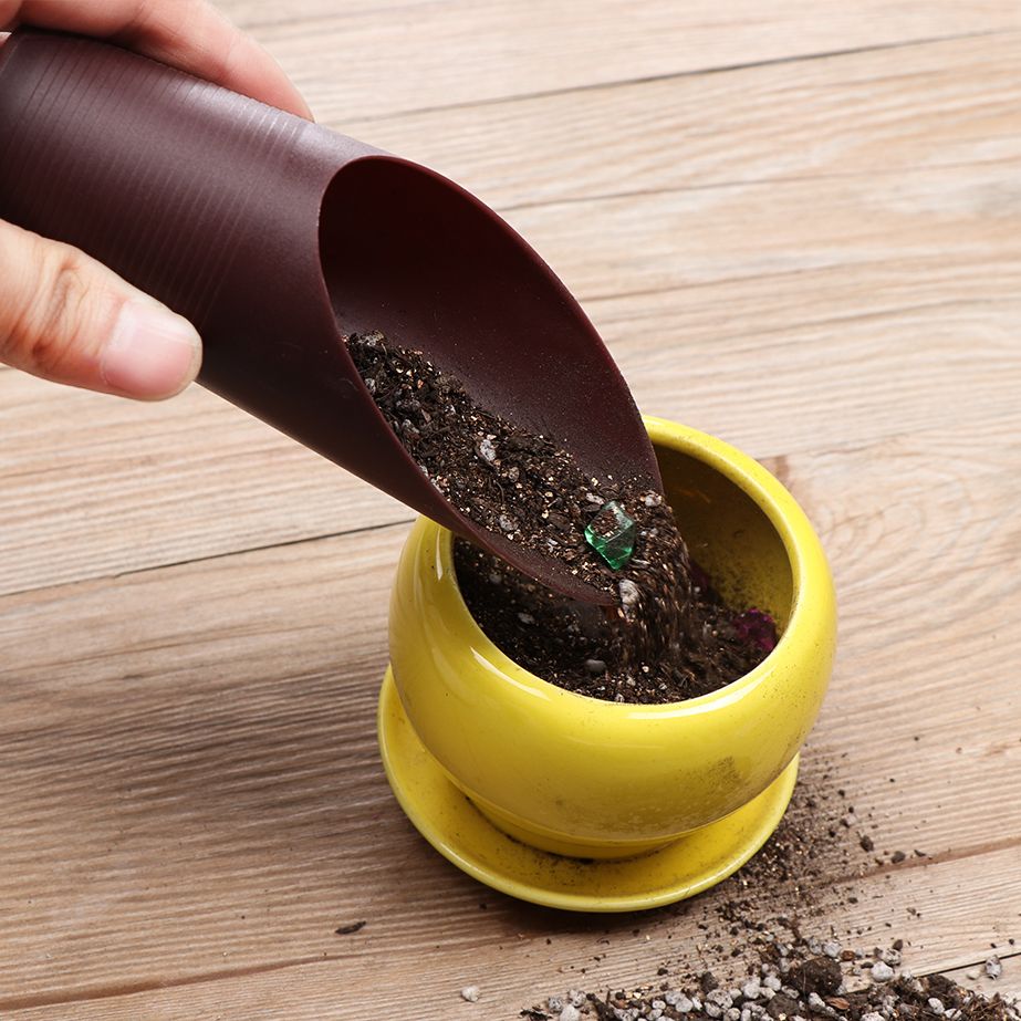 Gardening Tools Gifts - 1 قطعة البلاستيك التربة مجرفة كوب