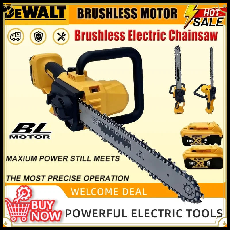 منشار سلسلة لاسلكي من ديوالت ب - مراجعة Gardening Tools Battery Powered وسعره