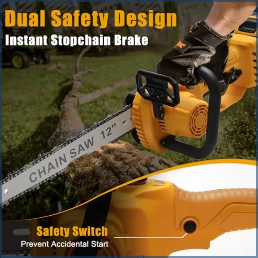 منشار سلسلة لاسلكي من ديوالت ب - مراجعة Gardening Tools Battery Powered وسعره