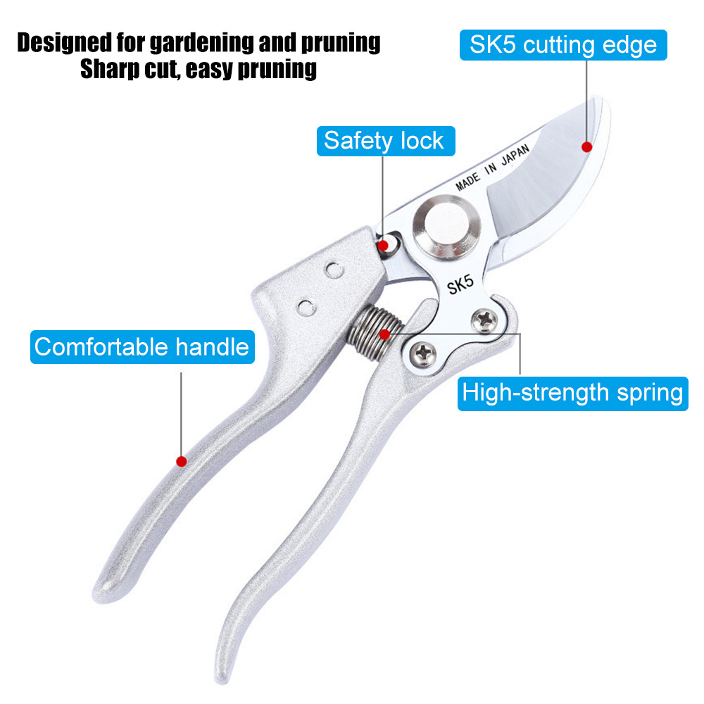 مقص تقليم الحدائق من الفولاذ ع - مراجعة Gardening Tools To Cut Branches وسعره