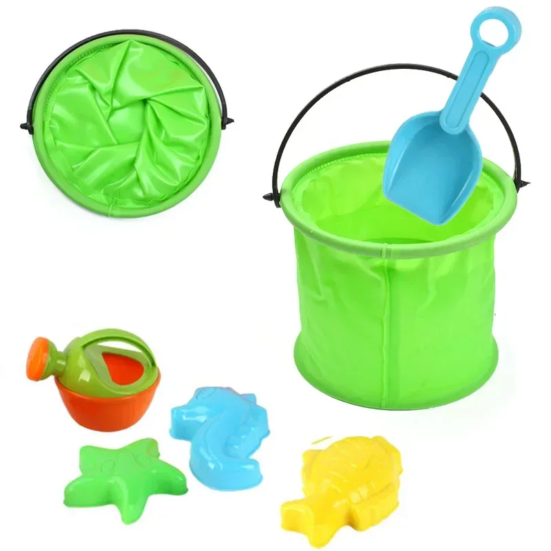 لعبة دلو رمل للشاطئ قابلة للطي - مراجعة Gardening Tools Toys وسعره