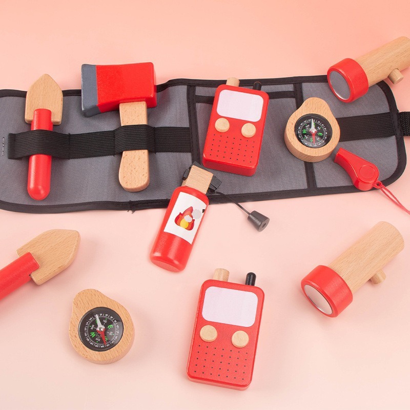 أطفال خشبية محاكاة أداة رجال ا - مراجعة Gardening Tools For 3 Year Old وسعره