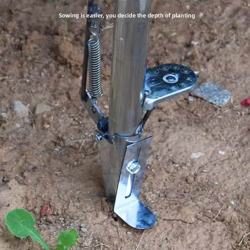 البذر التلقائي لذرة فول الصويا - مراجعة Fertilizer Dispenser وسعره