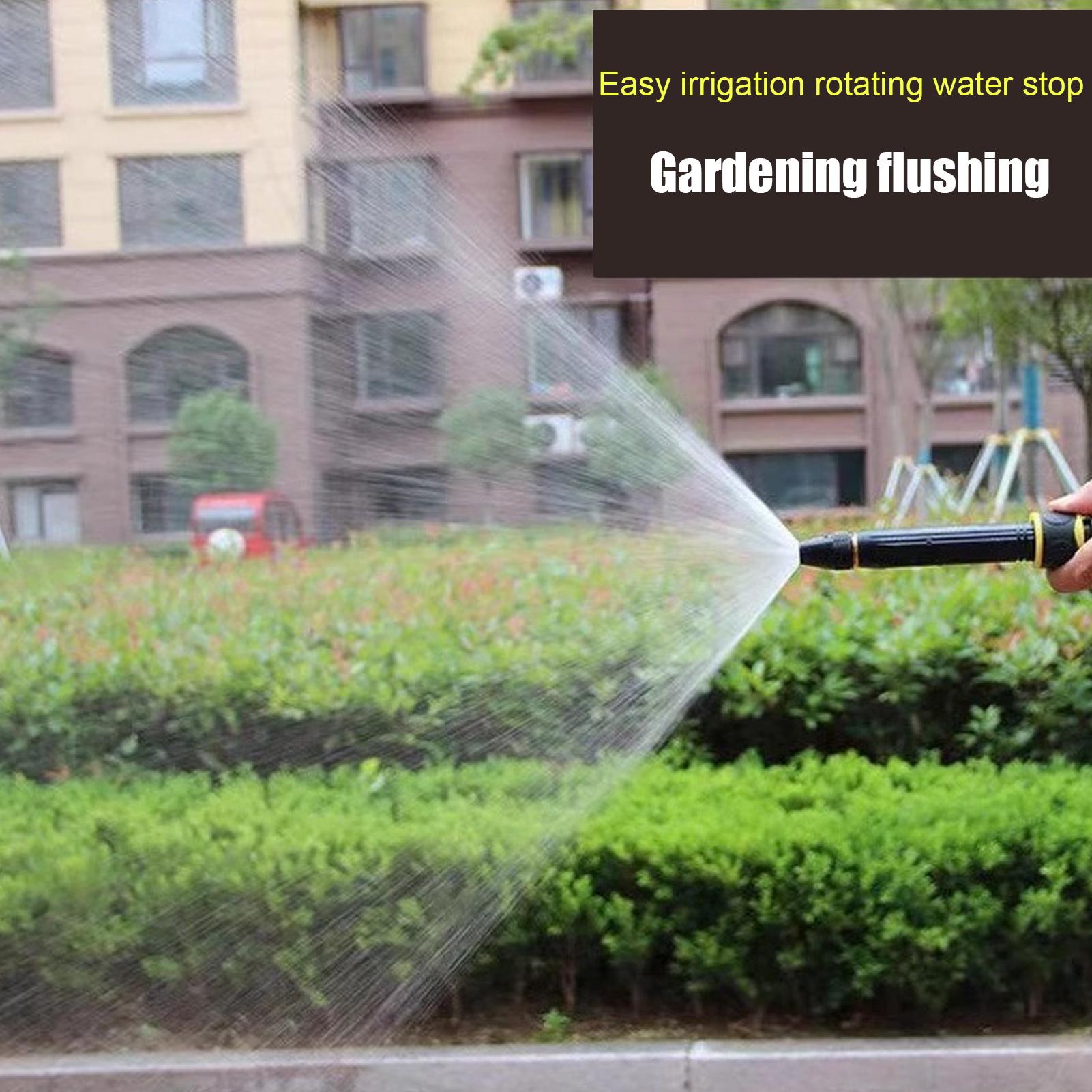 فوهة رش معدنية لخرطوم الحديقة، - مراجعة Gardening Tools Water وسعره