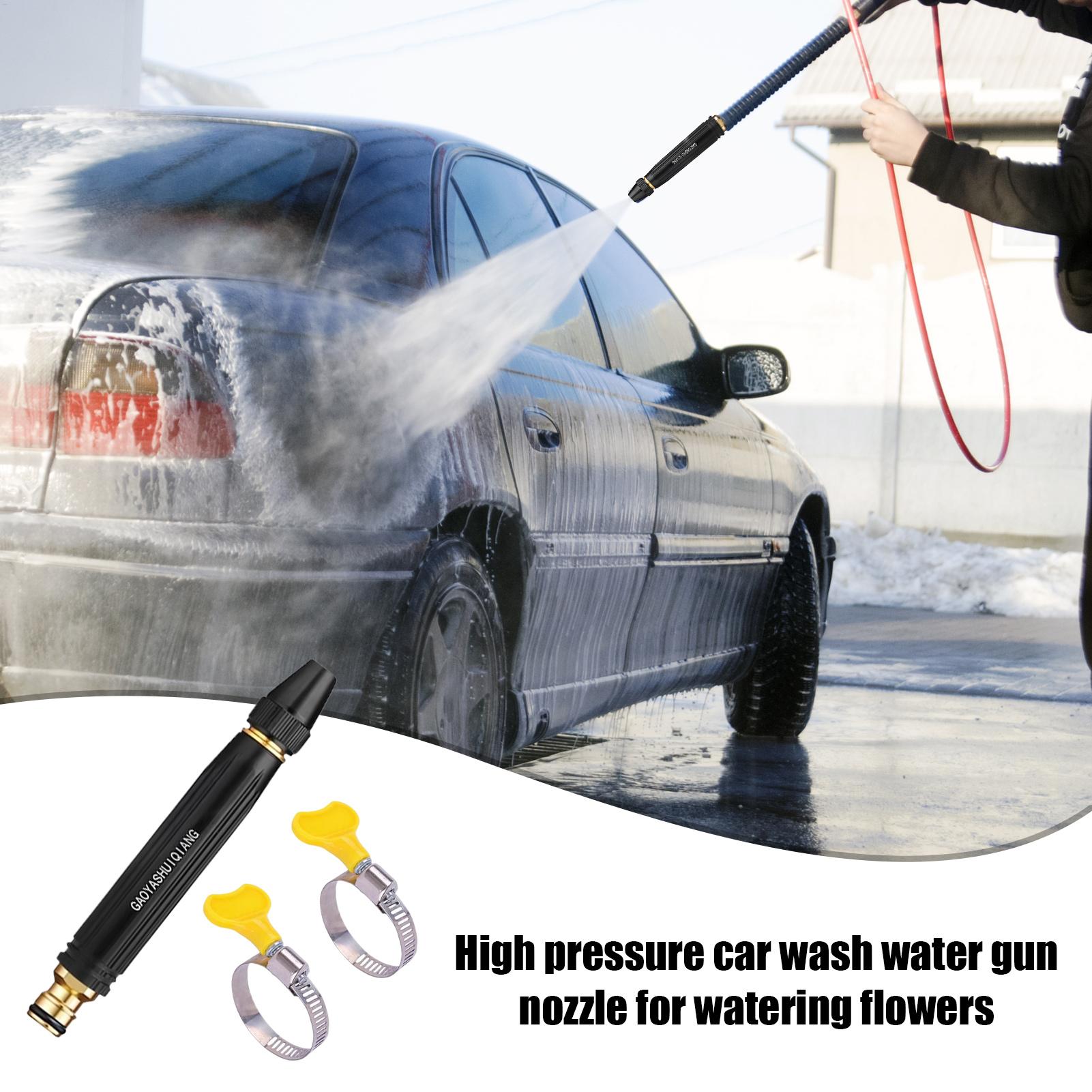فوهة رش معدنية لخرطوم الحديقة، - مراجعة Gardening Tools Water وسعره