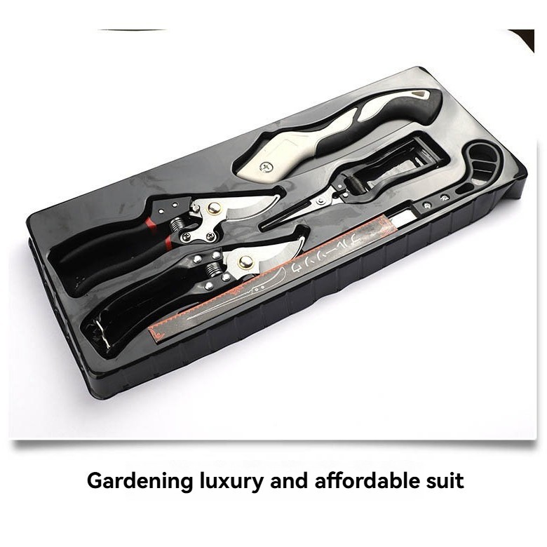 مجموعة مقصات تقليم الحدائق مع  - مراجعة Gardening Tools To Cut Branches وسعره