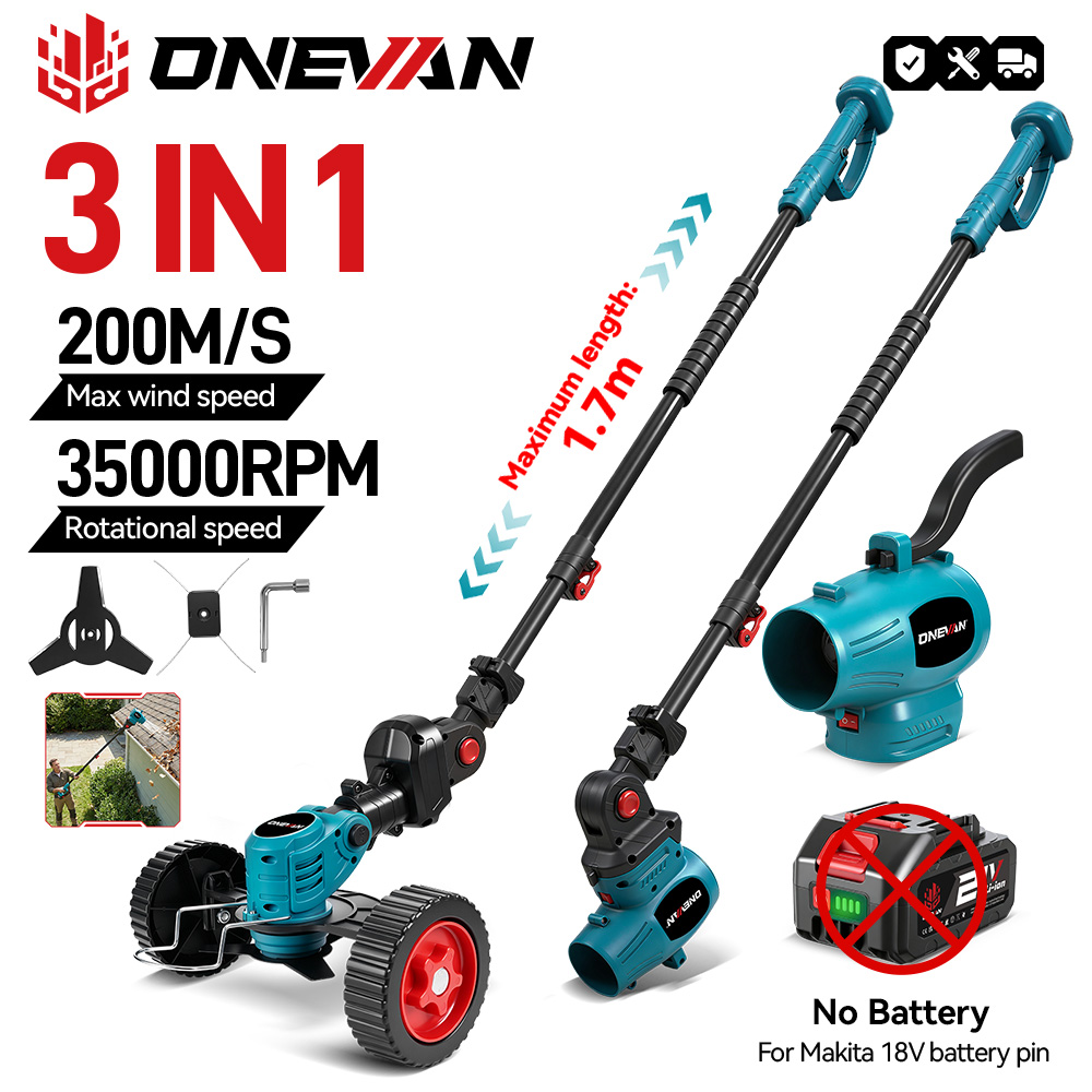 ماكينة جز العشب الكهربائية ONE - مراجعة Gardening Tools Battery Powered وسعره