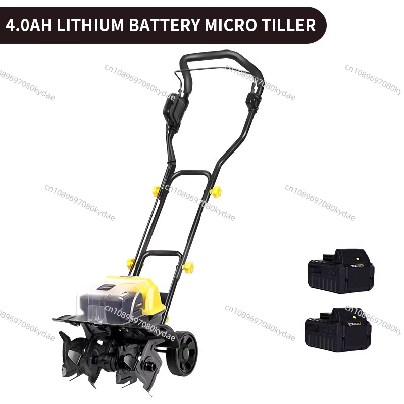 محراث دوار صغير يعمل ببطارية ل - مراجعة Gardening Tools Battery Powered وسعره