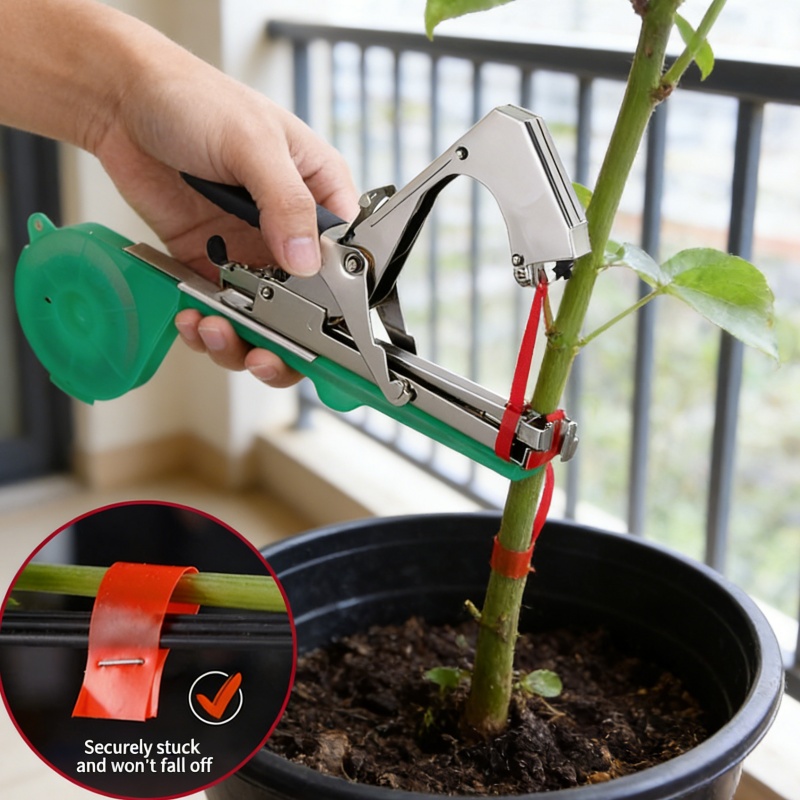 آلة ربط وربط الأغصان للنباتات  - مراجعة Gardening Tools Kit For Home Garden وسعره