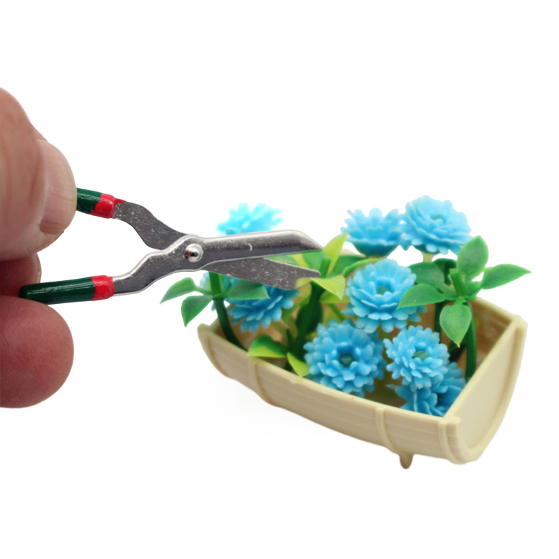 1/12 دمية محاكاة مسقاة المجرف  - مراجعة Gardening Tools Toys وسعره