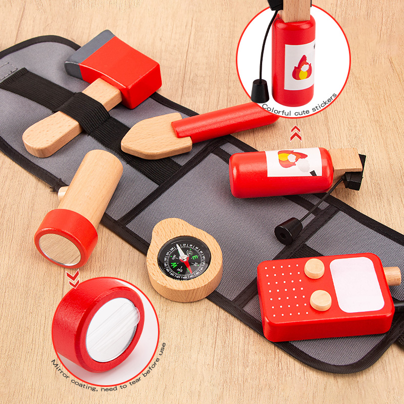أطفال خشبية محاكاة أداة رجال ا - مراجعة Gardening Tools For 3 Year Old وسعره