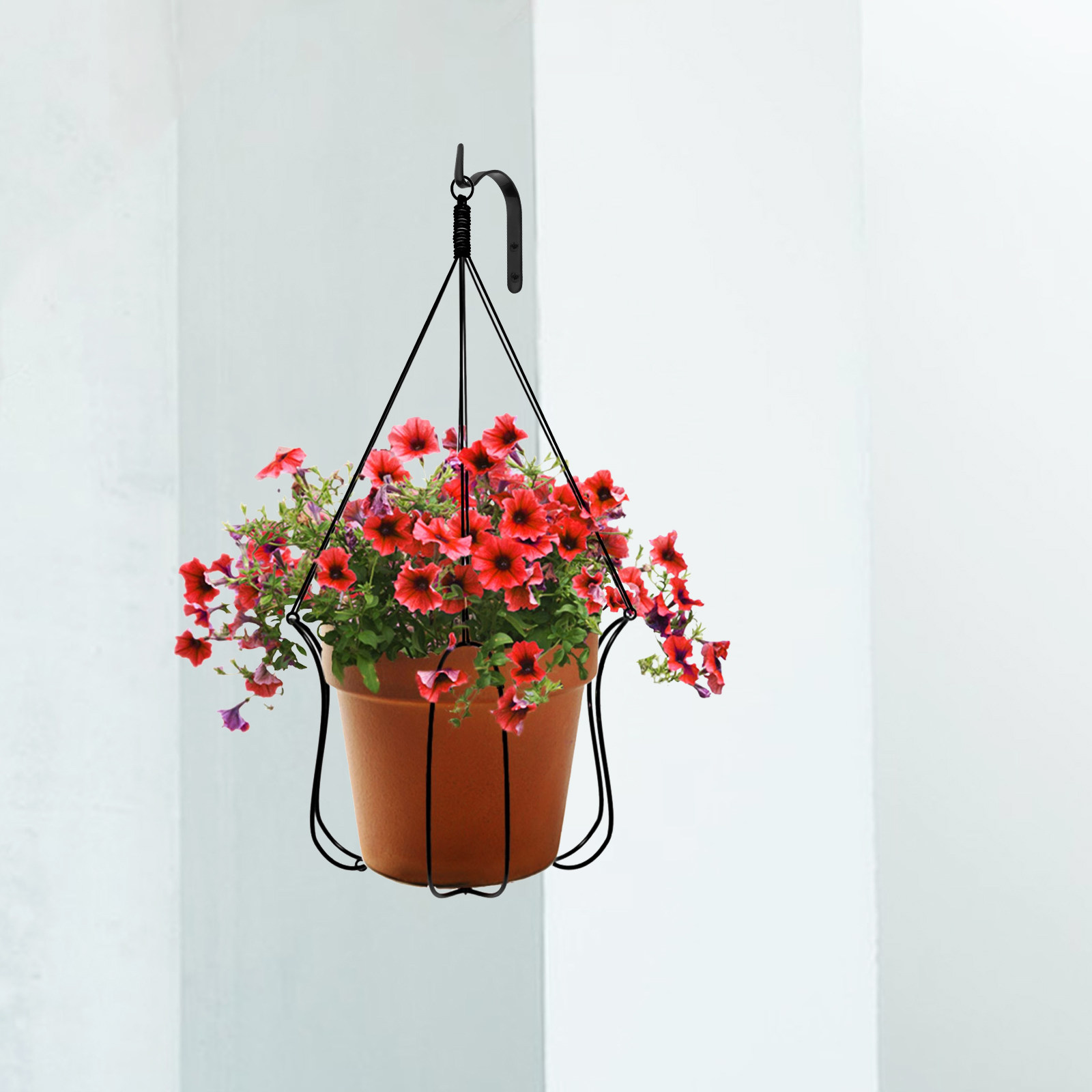 4 قطع من خطافات الحائط الحديدي - مراجعة Gardening Tools Heavy Duty وسعره