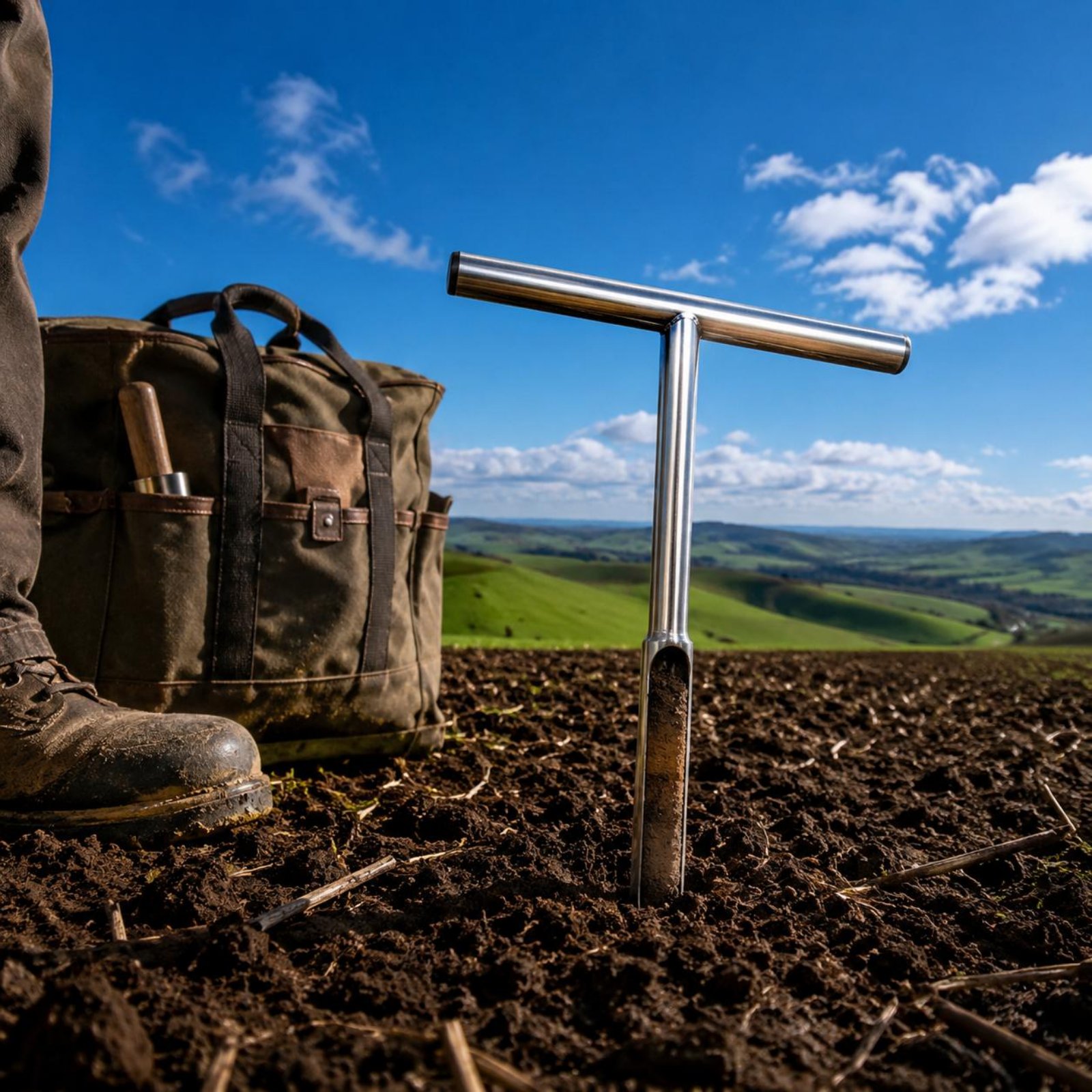 أداة أخذ عينات التربة من الفول - مراجعة Gardening Tools Heavy Duty وسعره
