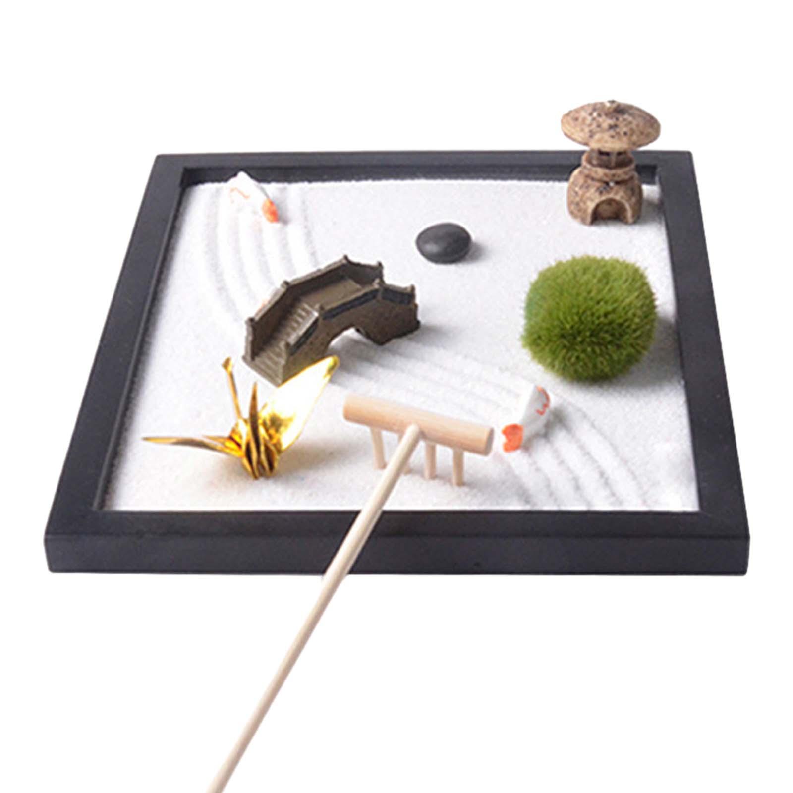 صينية رمل حديقة زن للمكتب ديكو - مراجعة Gardening Tools Kit For Home Garden وسعره