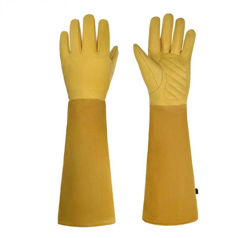 1 زوج الثقيلة البستنة الورد تش - مراجعة Garden Gloves Thorn Proof وسعره