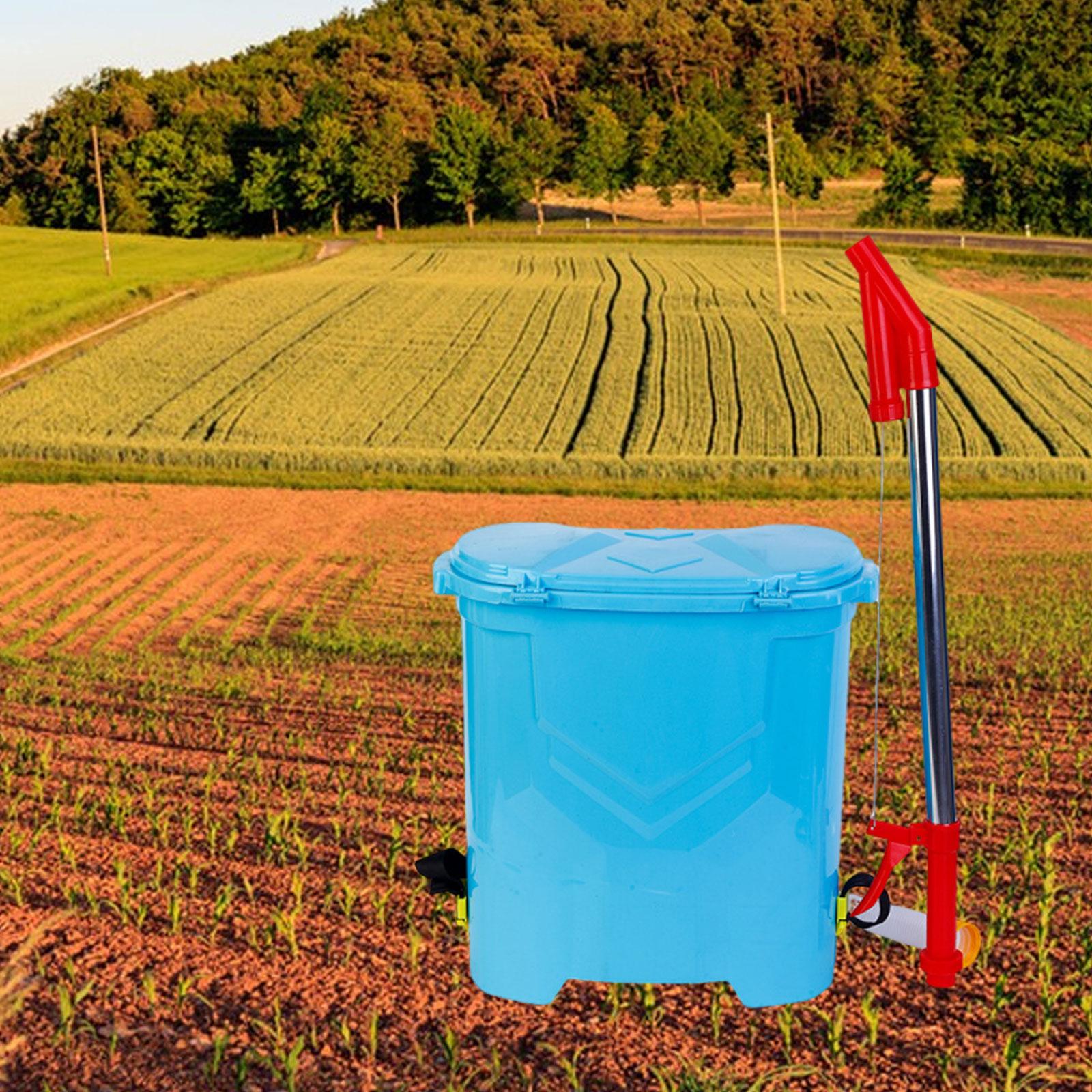 موزع سماد يدوي بحقيبة ظهر وسعة - مراجعة Fertilizer Dispenser وسعره