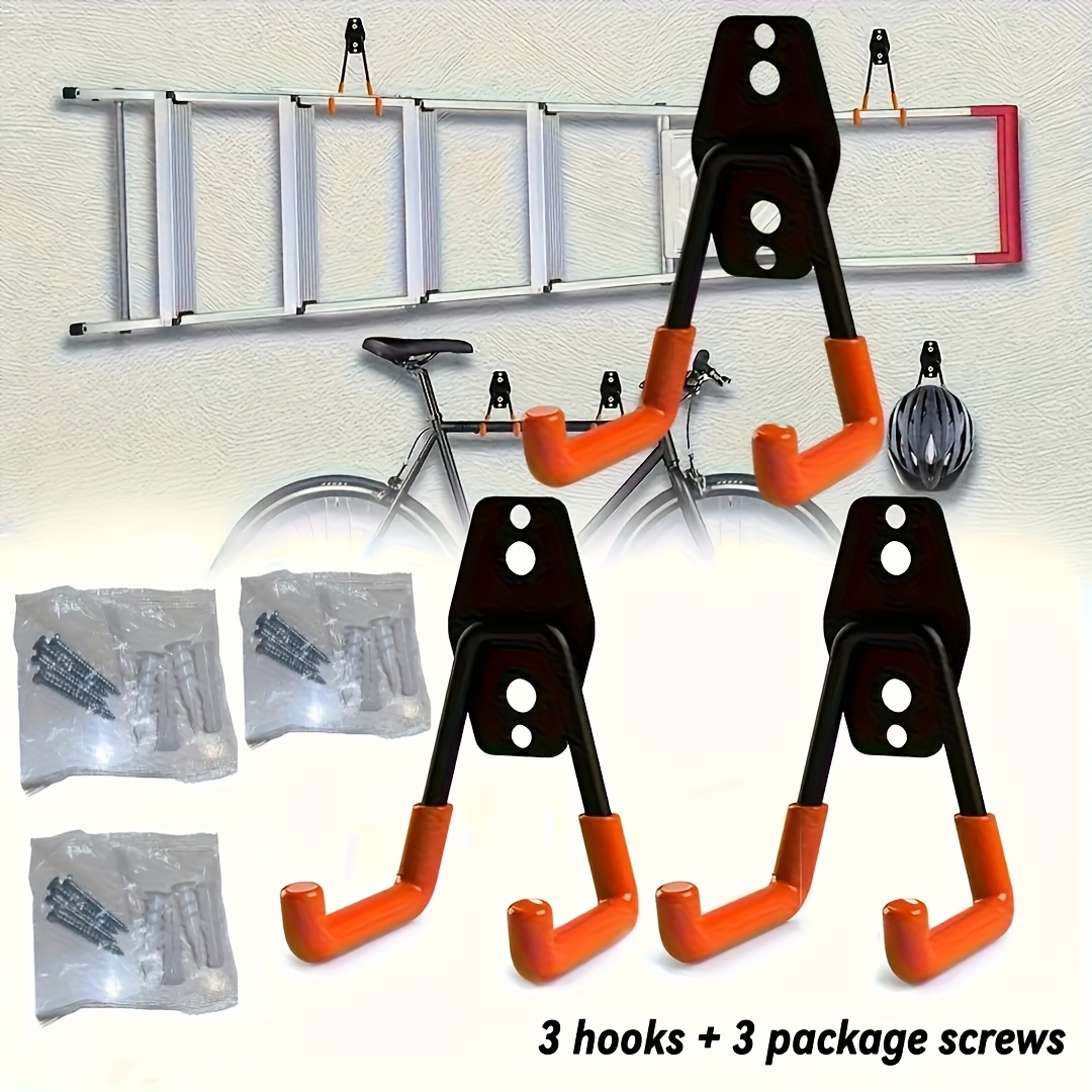 خطاف جداري فولاذي متين للتخزين - مراجعة Gardening Tools Heavy Duty وسعره
