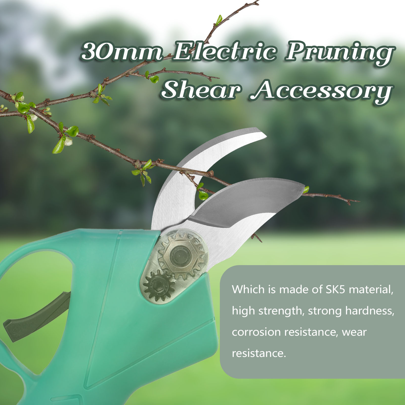SK5 اللاسلكي المقلم قطع شفرة 2 - مراجعة Gardening Tools To Cut Branches وسعره