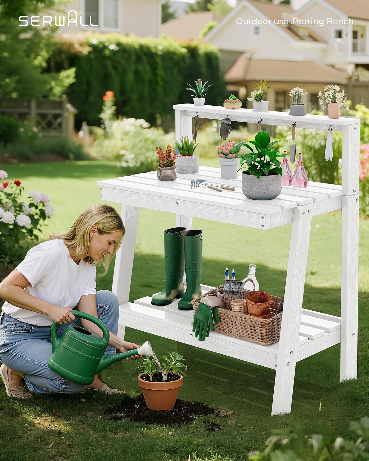 طاولة زراعة خارجية متينة من ال - مراجعة Gardening Tools Heavy Duty وسعره