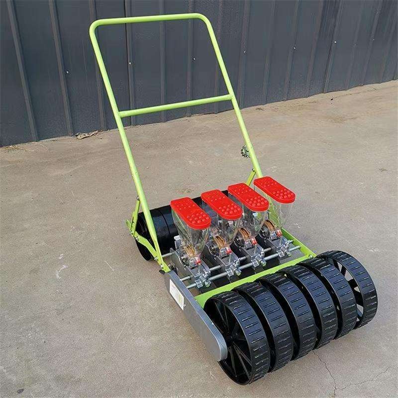 آلة بذر يدوية متعددة الصفوف لل - مراجعة Fertilizer Dispenser وسعره