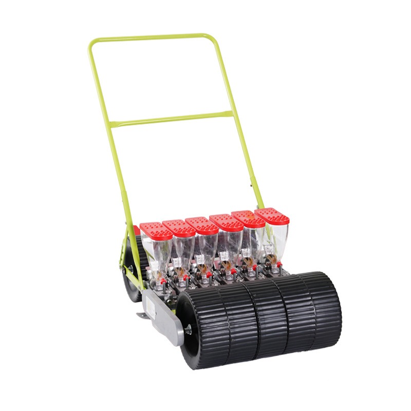 آلة بذر يدوية متعددة الصفوف لل - مراجعة Fertilizer Dispenser وسعره