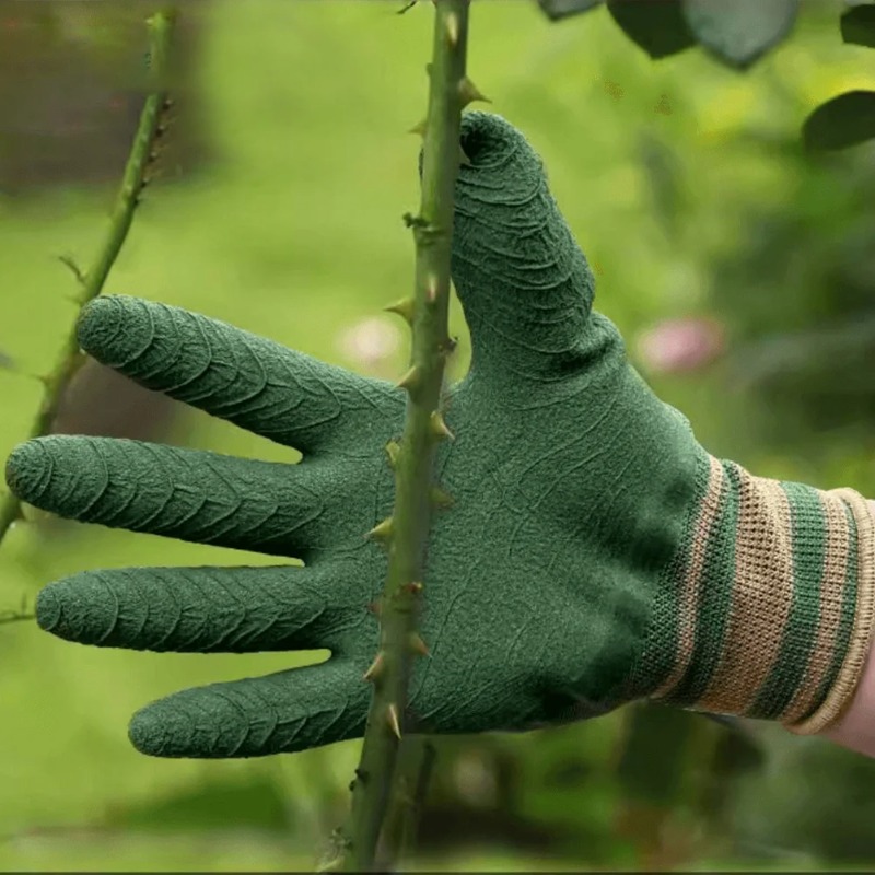 1/2 زوج من قفازات الحدائق المق - مراجعة Garden Gloves Thorn Proof وسعره