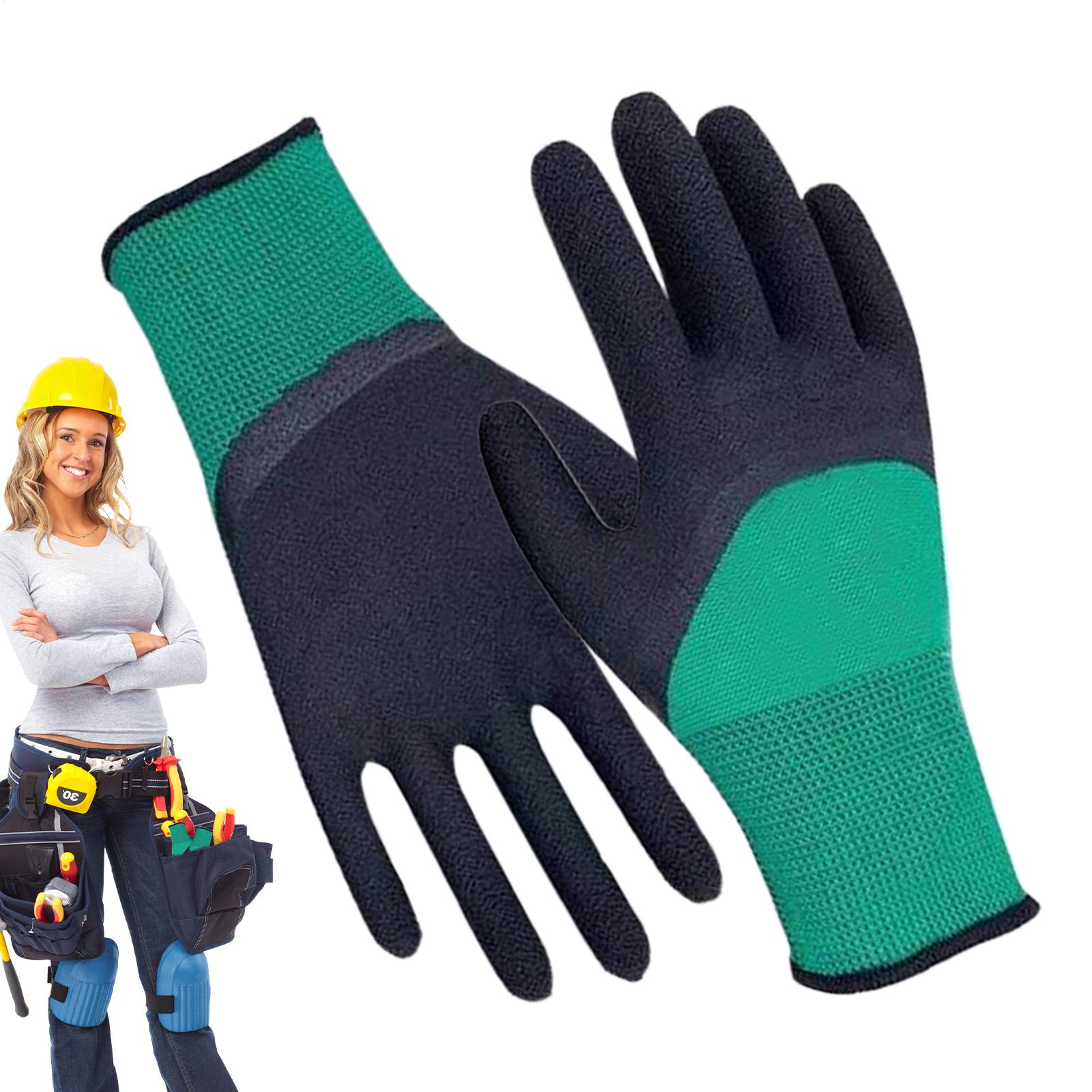 زوج واحد من قفازات الحدائق الن - مراجعة Garden Gloves Thorn Proof وسعره
